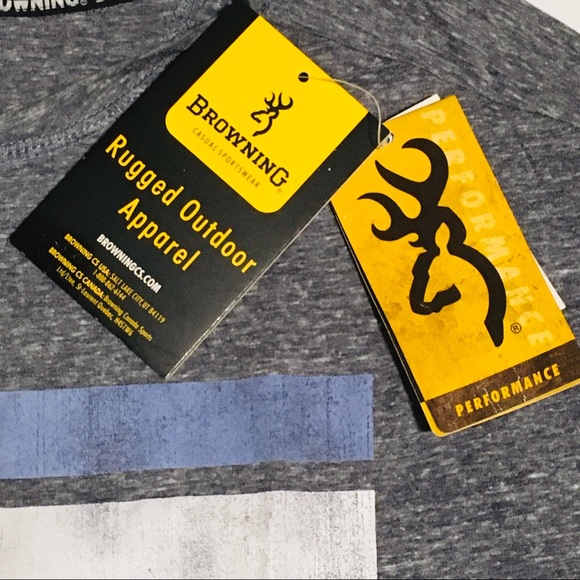 NWT Browning Performance Casual Athletic T-Shirt Hunting Mens Size L Large NEW - Picture 6 of 8